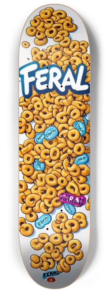 Feral Cereal Bowl 8-1/4 Skateboard Deck