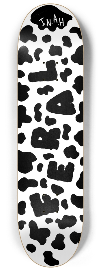 Feral Cow Board 8-1/4 Skateboard Deck