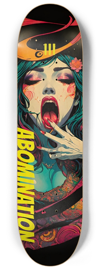 ABOMINATION Hungry 03 8-1/4 Skateboard Deck