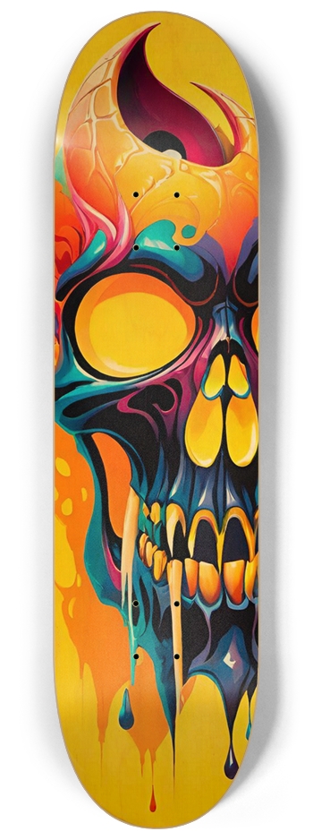 Jones Skull 01 Bamboo 8-1/4 Skateboard Deck