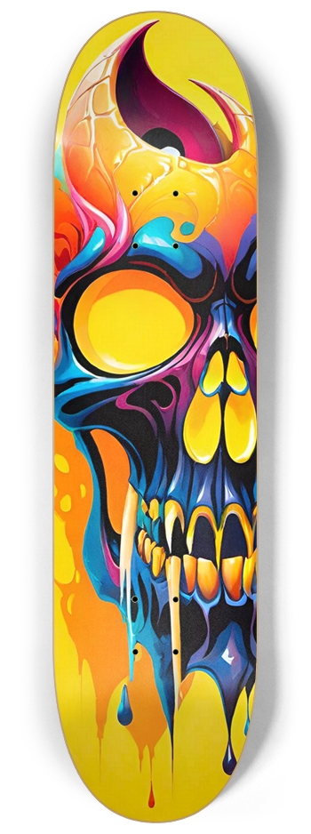 Jones Skull 01 Original 8-1/4 Skateboard Deck