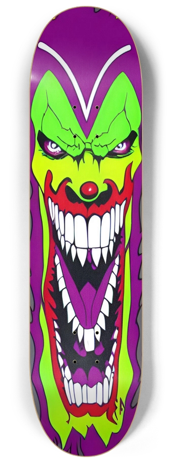 Juggalo Down Side 01 Original Graffiti 8-1/4 Skateboard Deck
