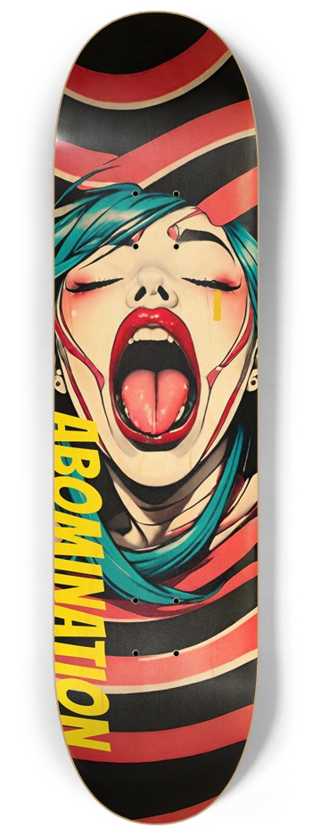 ABOMINATION Hungry 01 8-1/4 Skateboard Deck