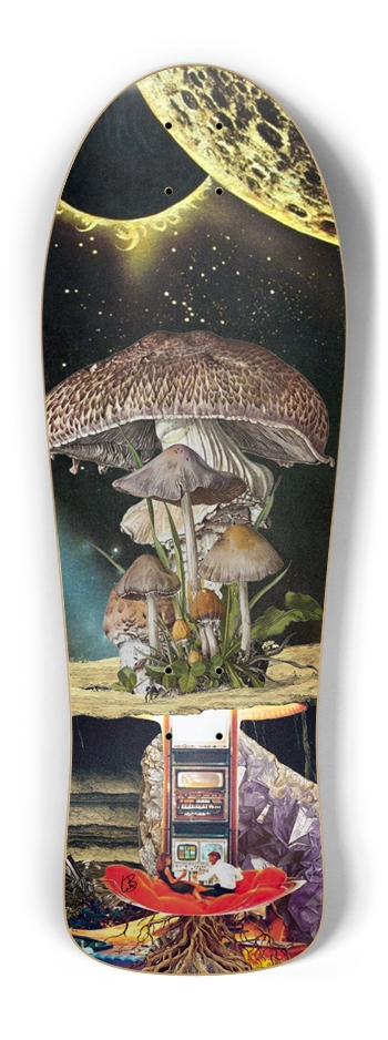 Custom Skateboard Old School Shape