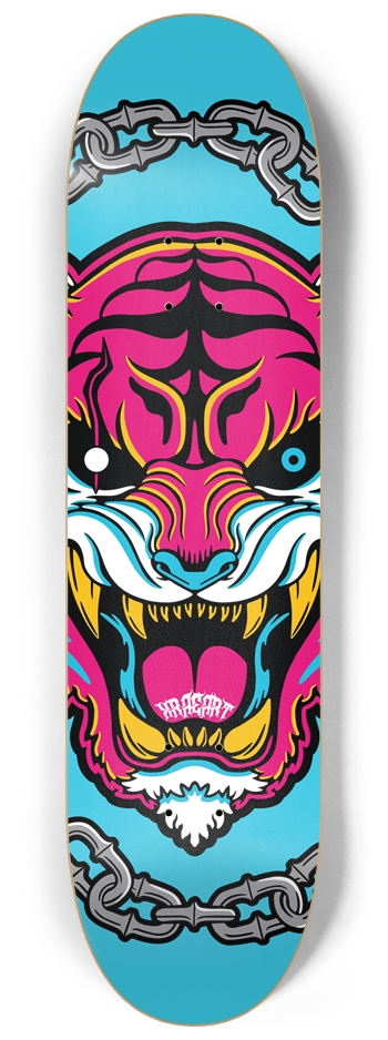 NO MASTERS Pink 8.25-inch Skate Deck 8-1/4 Skateboard Deck