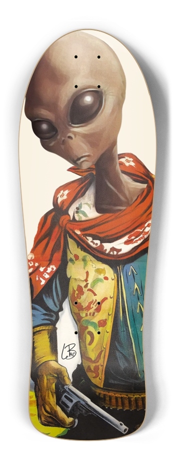 Custom Skateboard Old School Shape