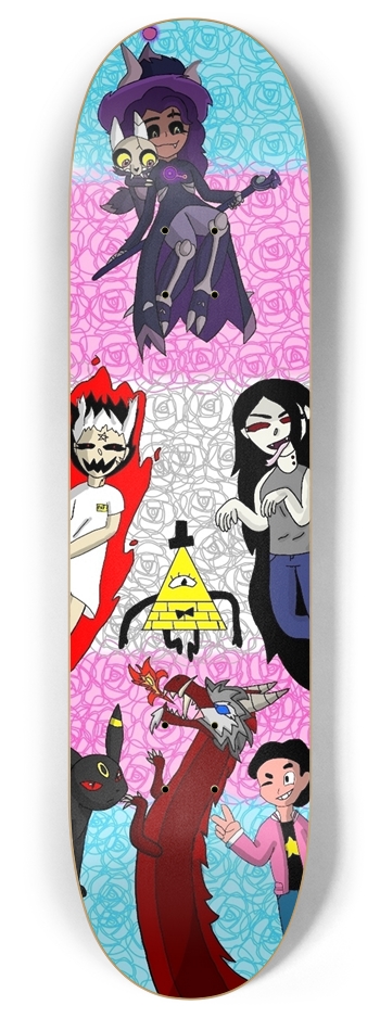 ASH 8 Inch Skateboard Deck