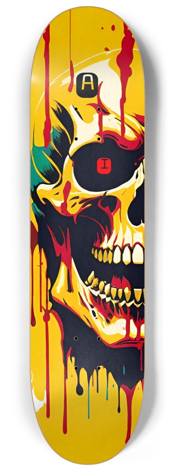 Abomination Skully 01 Original 8-1/4 Skateboard Deck