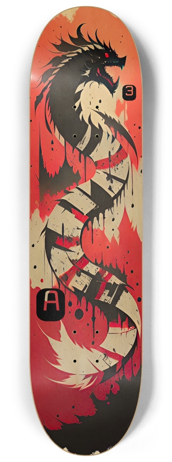 ABOMINATION Ragnarok 03 Natural 8-1/4 Skateboard Deck