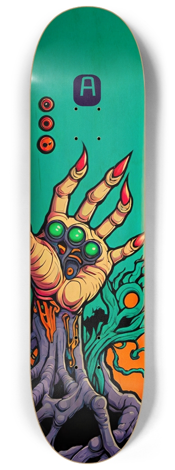 Abomination Peace 01 Natural 8-1/4 Skateboard Deck
