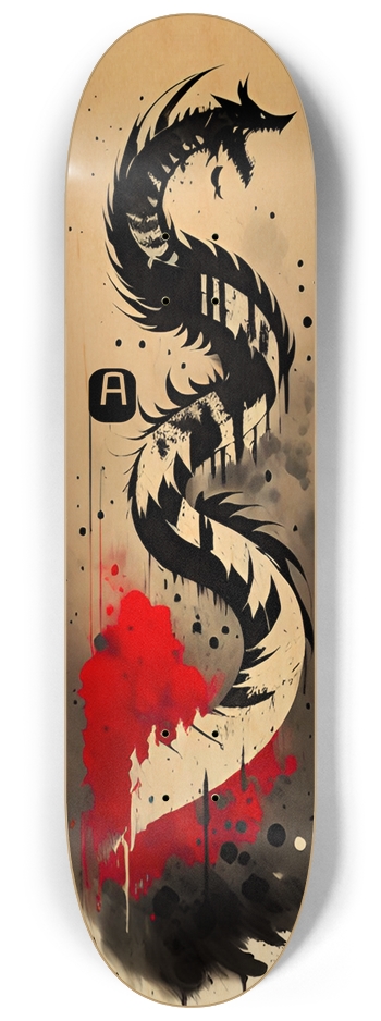 ABOMINATION Ragnarok 02 Natural 8-1/4 Skateboard Deck
