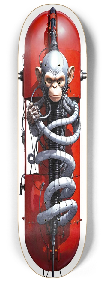 ABOMINATION MONKEY 01 Original 8-1/4 Skateboard Deck