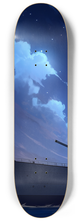 Warship #1 8-1/4 Skateboard Deck