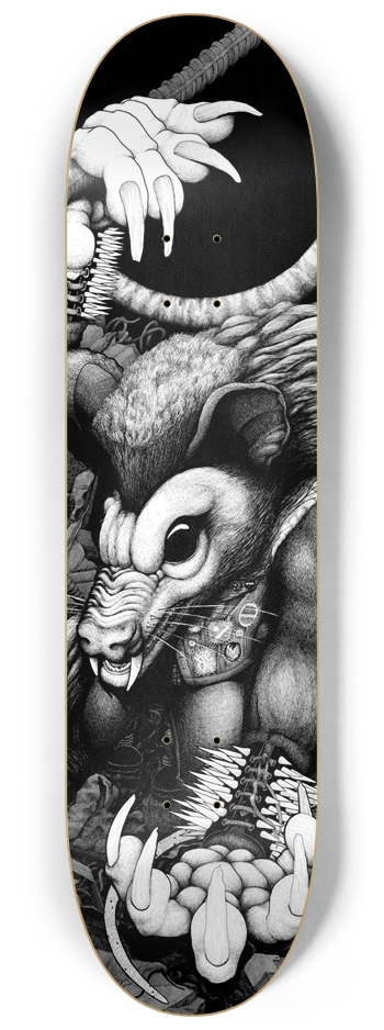 Opossums Of The Eclipse (8.25") 8-1/4 Skateboard Deck