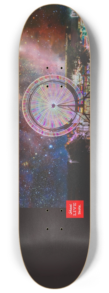 The Spins 8-1/4 Skateboard Deck