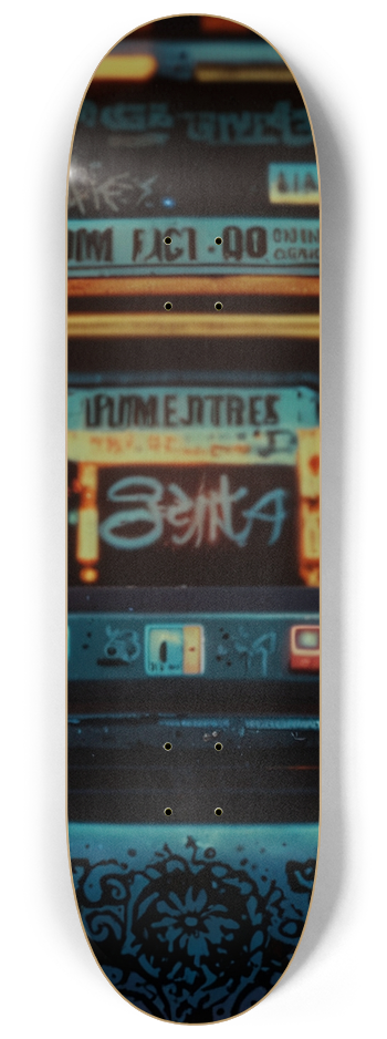 Tape deck future #2 8-1/4 Skateboard Deck