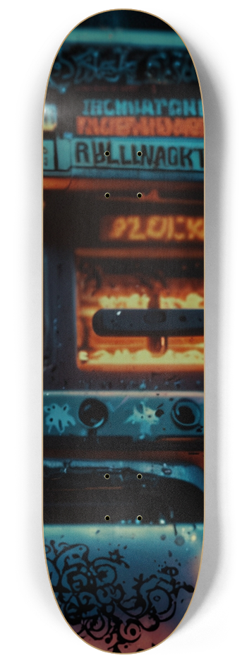 Tape deck future #3 8-1/4 Skateboard Deck
