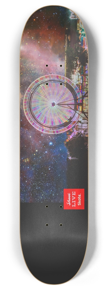 The Spins 8 Inch Skateboard Deck
