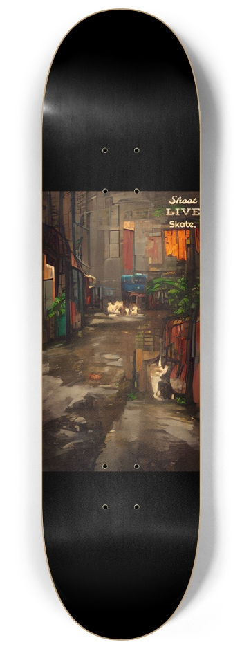 Cant Stand the Rain 3 8-1/4 Skateboard Deck