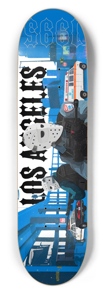 LA Bank Robbery 8-1/2 Skateboard Deck