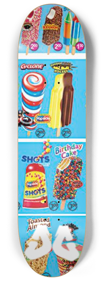Ice Cream Truck Skateboard Series #1 8-1/4 Skateboard Deck