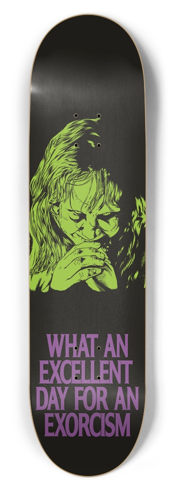 Creepy Girl Art 8-1/2 Skateboard Deck