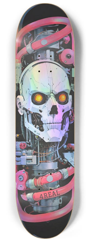 4REAL Cyber ONE Hologram 8-1/4 Skateboard Deck