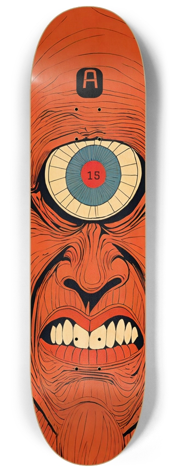 Abomination Pedro Cool 015 Natural 8-1/4 Skateboard Deck