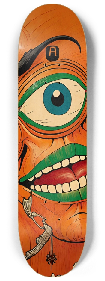 Abomination Pedro Cool 09 Natural 8-1/4 Skateboard Deck