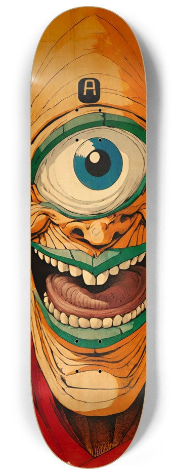 Abomination Pedro Cool 010 Natural 8-1/4 Skateboard Deck