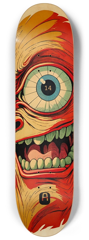 Abomination Pedro Cool 014 Natural 8-1/4 Skateboard Deck