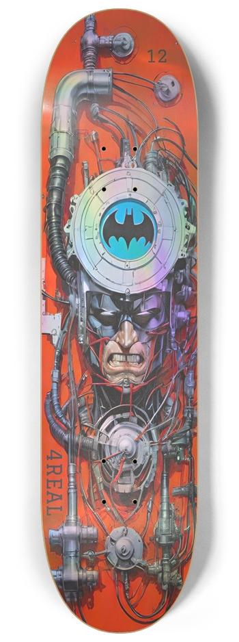4REAL Cyber 012 Hologram 8-1/4 Skateboard Deck