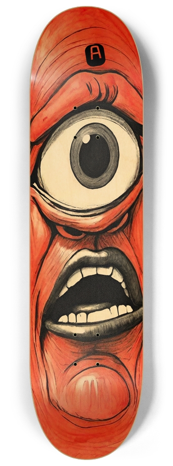 Abomination Pedro Cool 04 Natural 8-1/4 Skateboard Deck