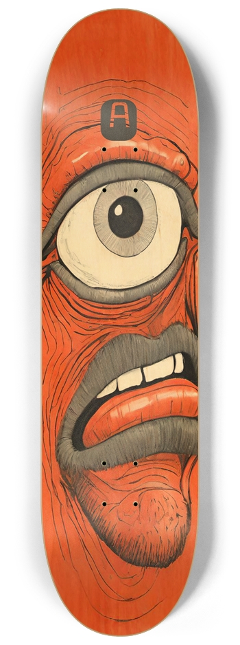 Abomination Pedro Cool 02 Natural 8-1/4 Skateboard Deck