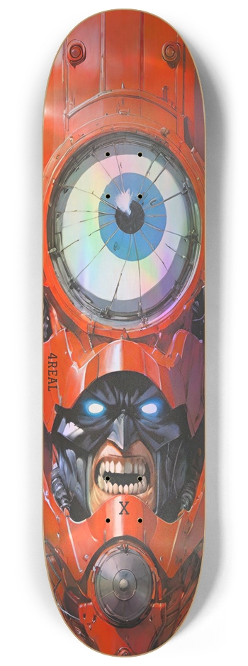 4REAL Cyber X Hologram 8-1/4 Skateboard Deck