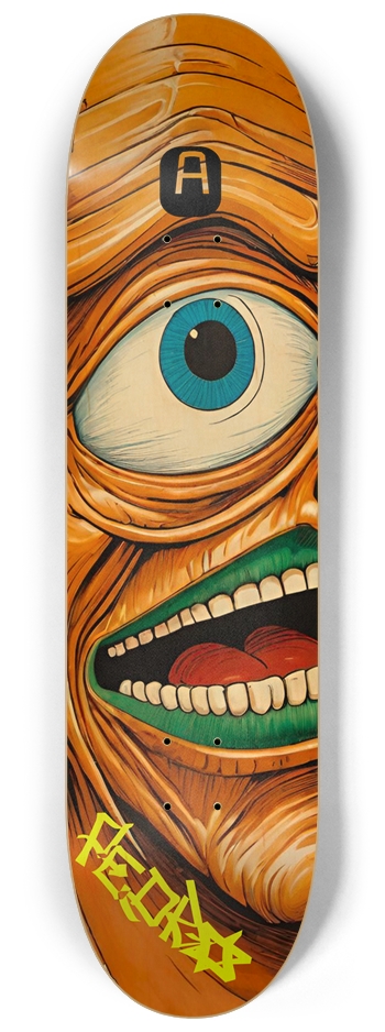 Abomination Pedro Cool 018 Natural Signed 8-1/4 Skateboard Deck