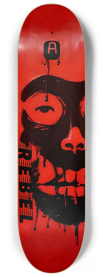 Abomination Rebel 01 Natural 8-1/4 Skateboard Deck