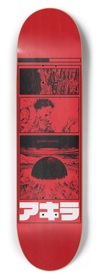 red art deck 8-1/2 Skateboard Deck