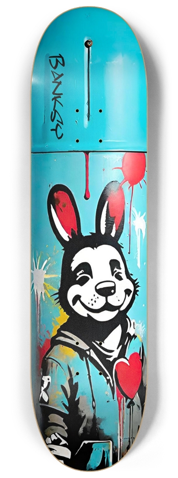 Banksy Bender 01 Original 8-1/4 Skateboard Deck