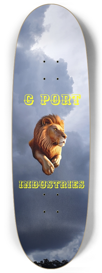 C Port Industries Lion in the Clouds Egg Shape