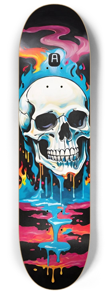 Abomination Ripped 011 Airbrushed 8-1/4 Skateboard Deck