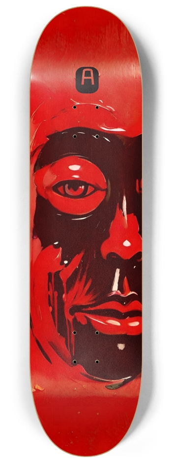 Abomination Doll Face 01 Original 8-1/4 Skateboard Deck