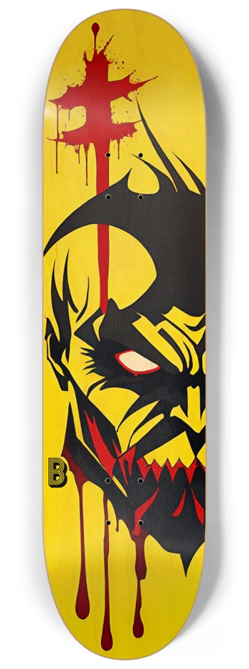 Batwise Bamboo 016 Natural 8-1/4 Skateboard Deck