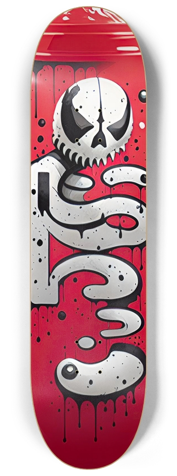 Deadpool Worm 01 Original  8-1/4 Skateboard Deck