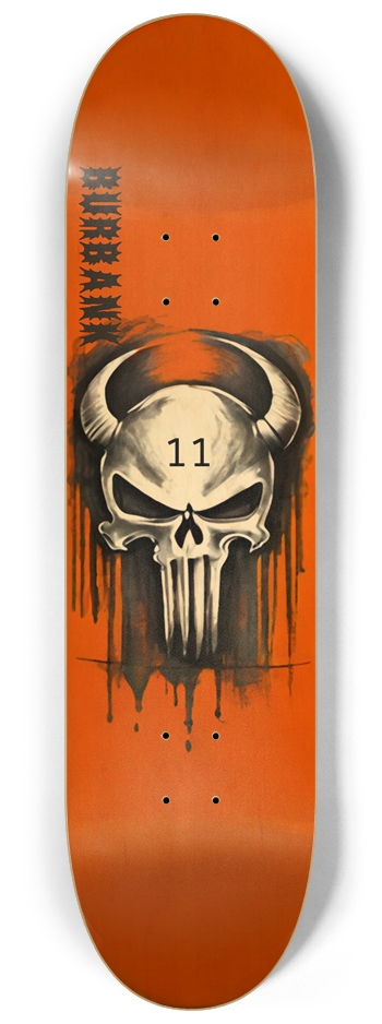 Burbank California 011 Natural 8-1/4 Skateboard Deck