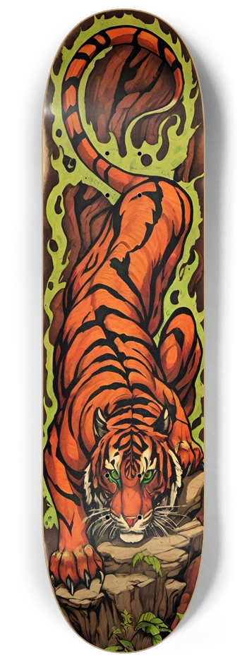 Crouching Tiger 01 Natural Limited Edition 8-1/4 Skateboard Deck