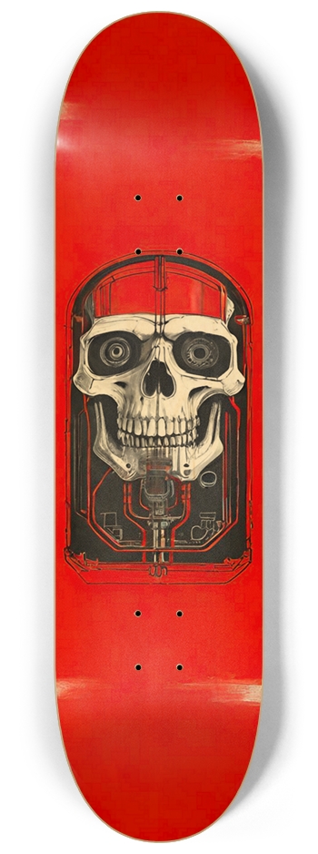 Cyborg Flux Capacitor 01 Natural 8-1/4 Skateboard Deck