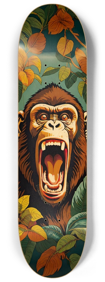 Curious George 01 Natural 8-1/4 Skateboard Deck