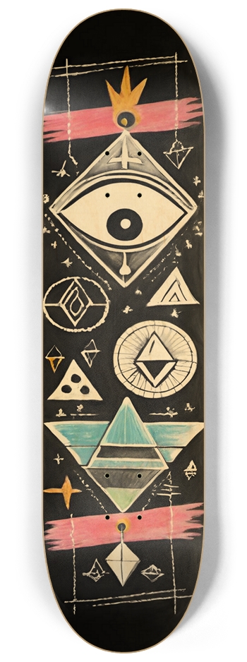 Caleb Decks 012 Natural Limited Edition 8-1/4 Skateboard Deck