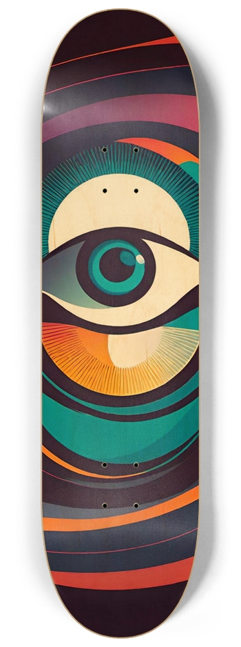 California 02 Natural Limited Edition 8-1/4 Skateboard Deck